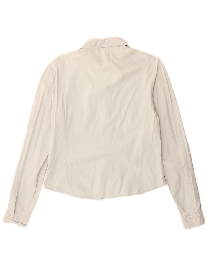 Camisa Timberland para mujer Reino Unido 12 Algodón azul medio