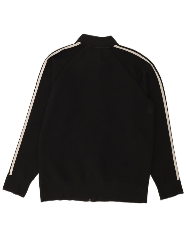 ADIDAS Hombre Chándal Top Chaqueta Mediano Negro Poliéster