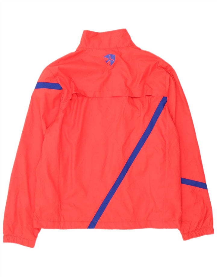 Nike Chaqueta de chándal para niños 12-13 años Grande Rojo Colorblock Poliéster