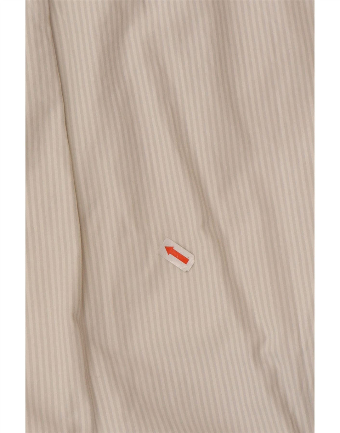 J. Crew Camisa para hombre grande de algodón a rayas blancas
