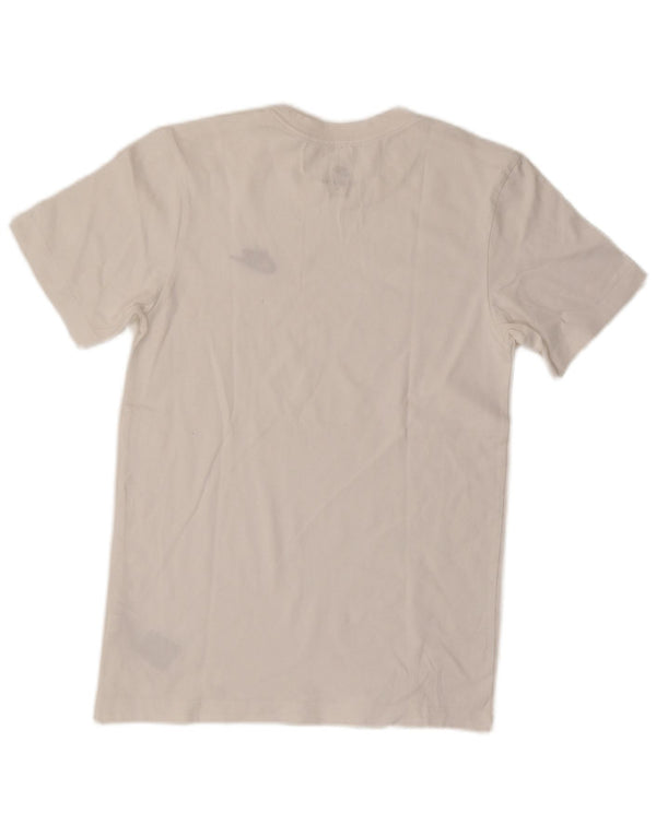 Camiseta Nike Hombre Top XS Blanco Algodón