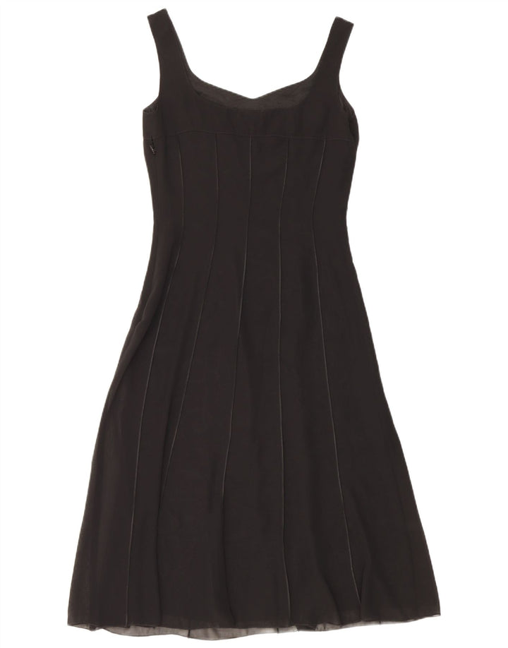 Dream Vestido de Noche sin Mangas para Mujer UK 8 Small Poliéster Negro