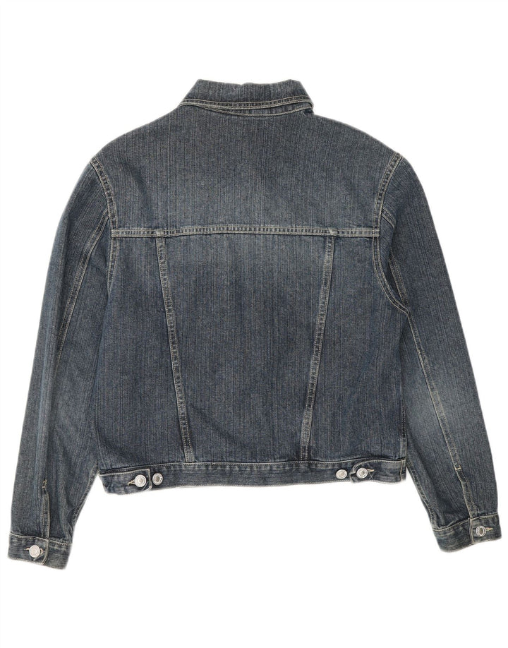 BENETTON Chaqueta Vaquera Mujer ES 40 XL Algodón Azul