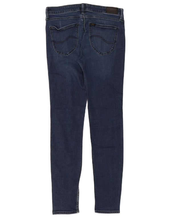 Vaqueros Lee Scarlett Skinny para Mujer W30 L29 Algodón Azul Marino