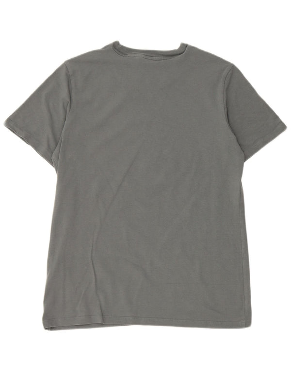 ADIDAS Camiseta gráfica para mujer Top UK 16 Grande Gris Algodón