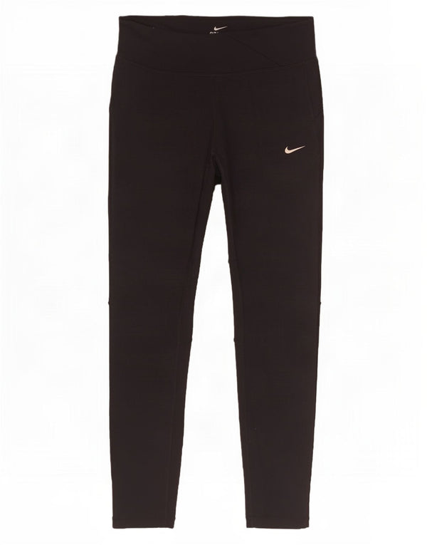 Nike - Leggings Dri Fit para mujer, talla 10, color negro