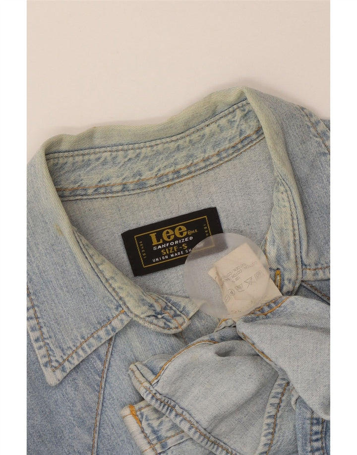 Lee Camisa Vaquera Pequeña De Algodón Azul | Hombre