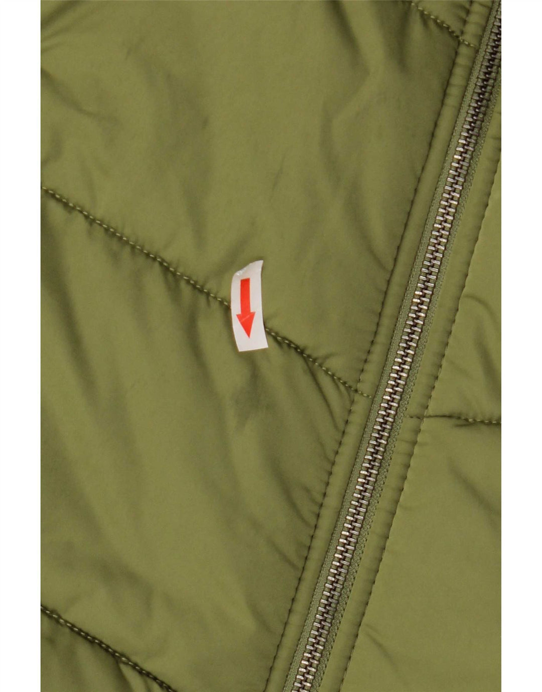 Abrigo acolchado con capucha para mujer Vans UK 46 Large Green