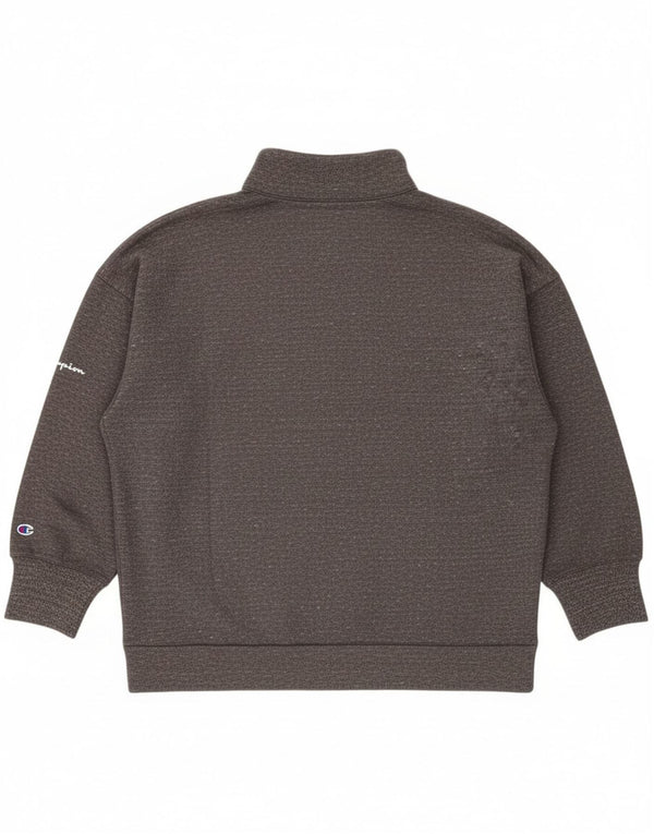 Champion Chaqueta de chándal extragrande para mujer UK 44 Gris medio moteado