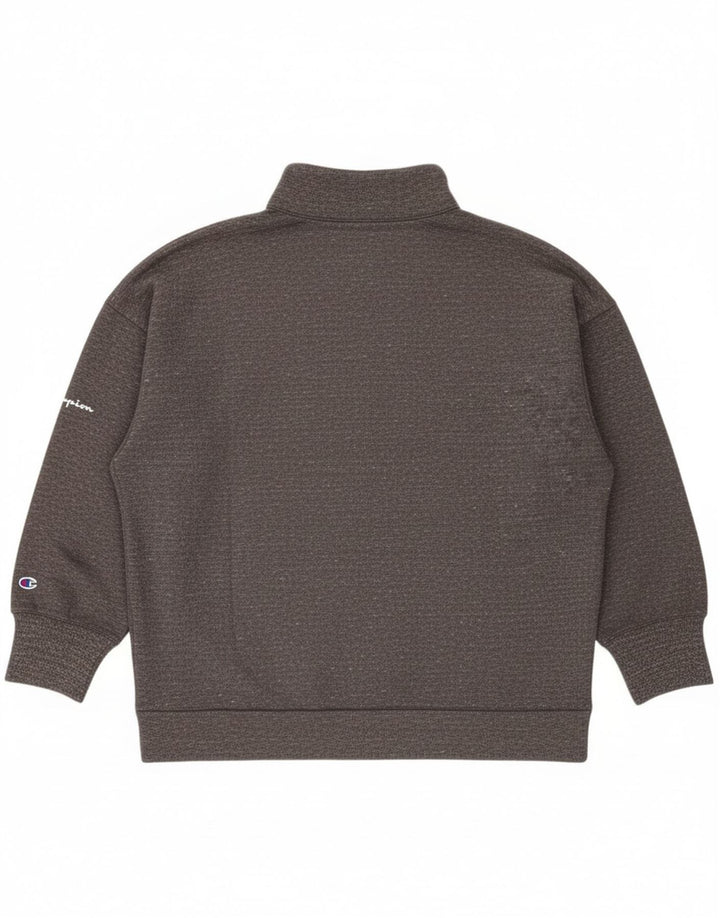 Champion Chaqueta de chándal extragrande para mujer UK 44 Gris medio moteado