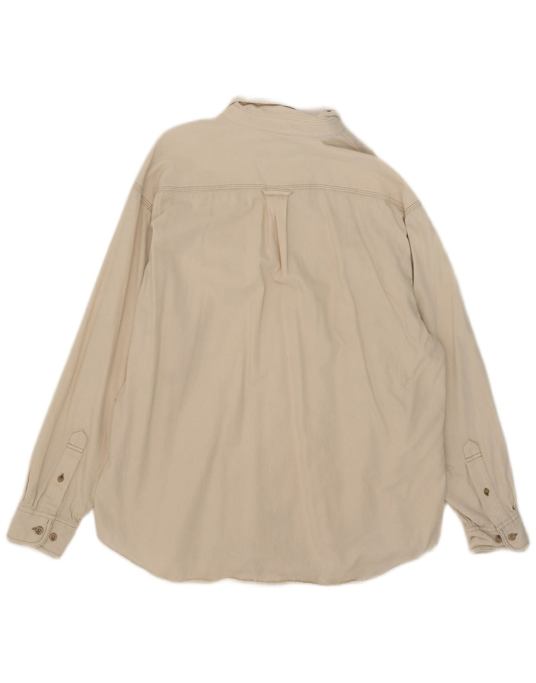 Lee Camisa Vaquera Grande De Algodón Blanco Roto Para Hombre