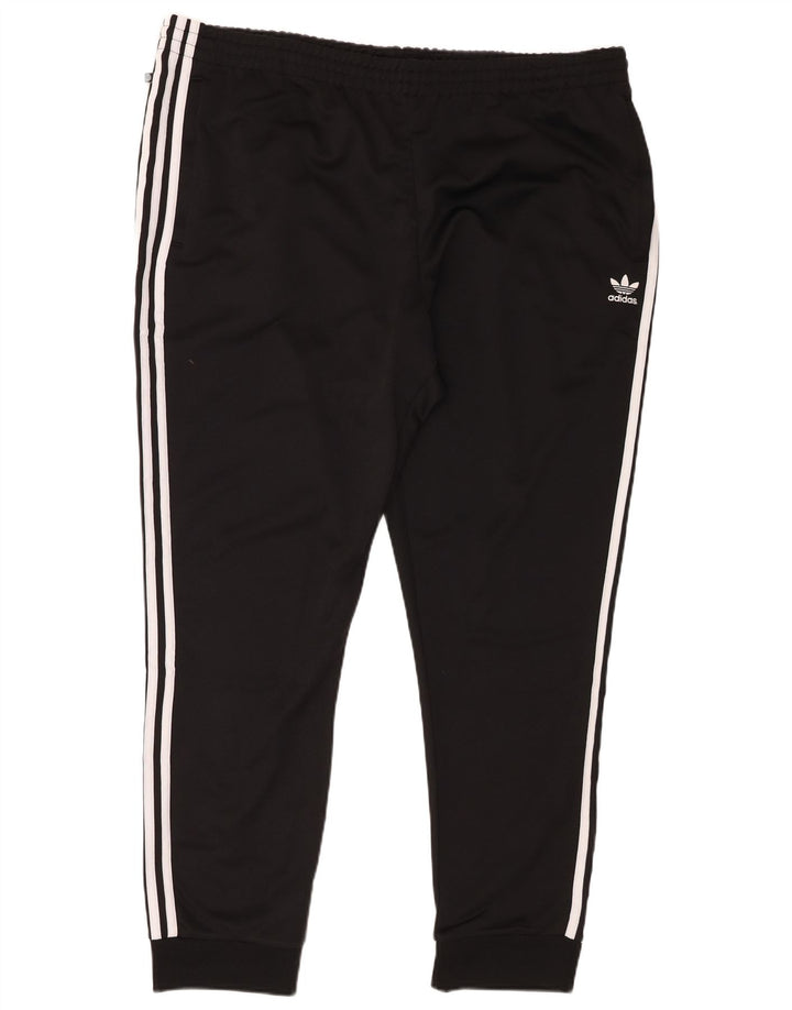 Adidas Pantalones de chándal para hombre Joggers 3XL Negro Poliéster