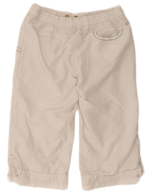 Puma Bermudas deportivas para mujer UK 10 Small White Nylon