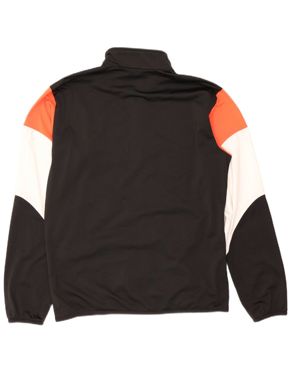 Puma Hombre Chándal Top Chaqueta Grande Negro Colorblock Poliéster