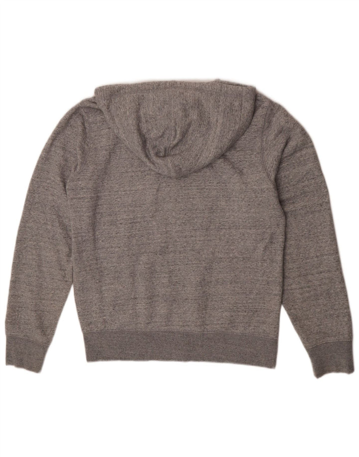 Dockers Suéter con capucha y cremallera regular para hombre Pequeño Algodón moteado gris