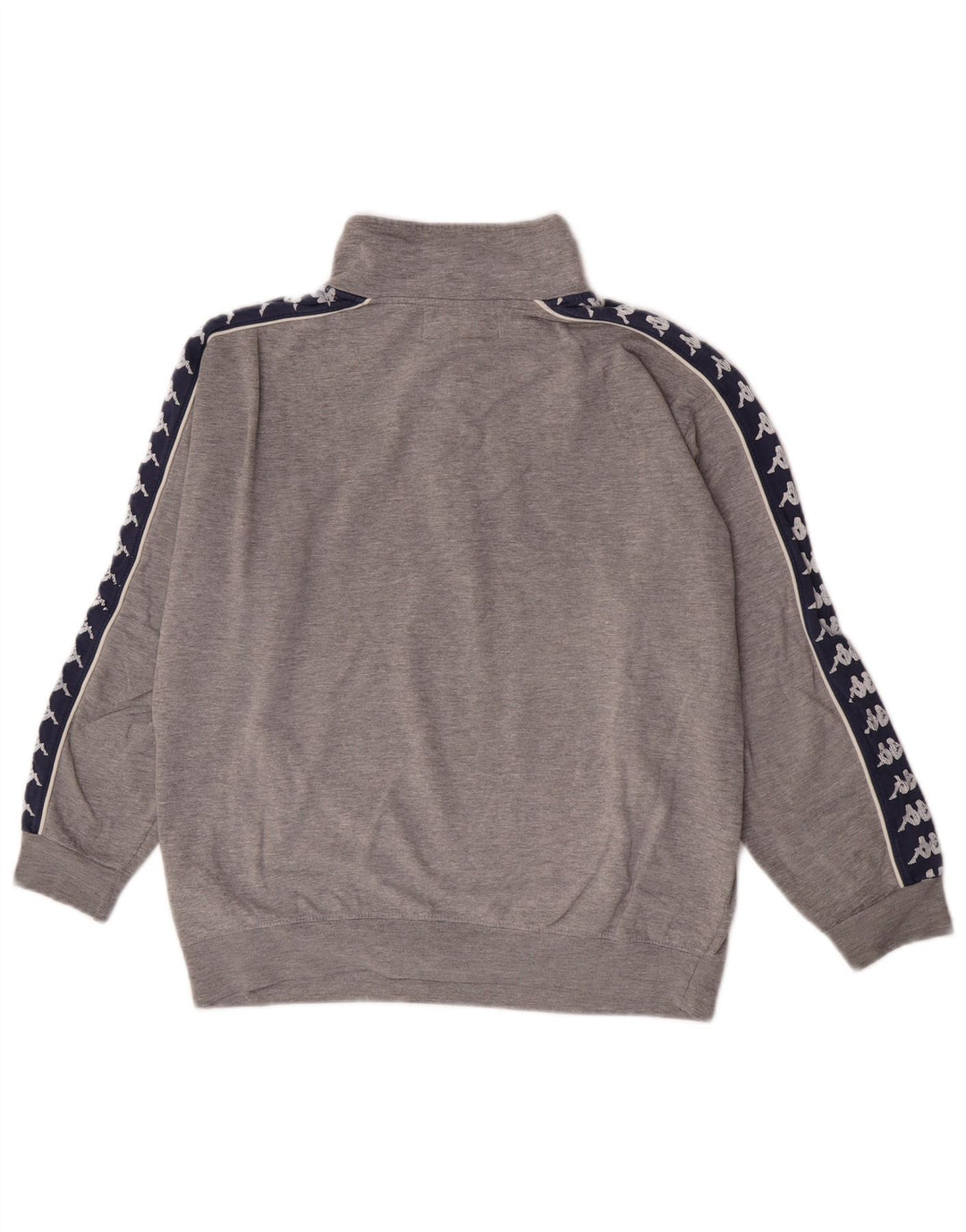 Kappa - Sudadera gráfica para mujer, talla 44, color gris medio