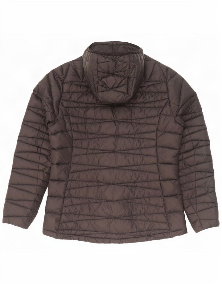 Mammut Chaqueta acolchada con capucha para mujer UK 46 Large Black