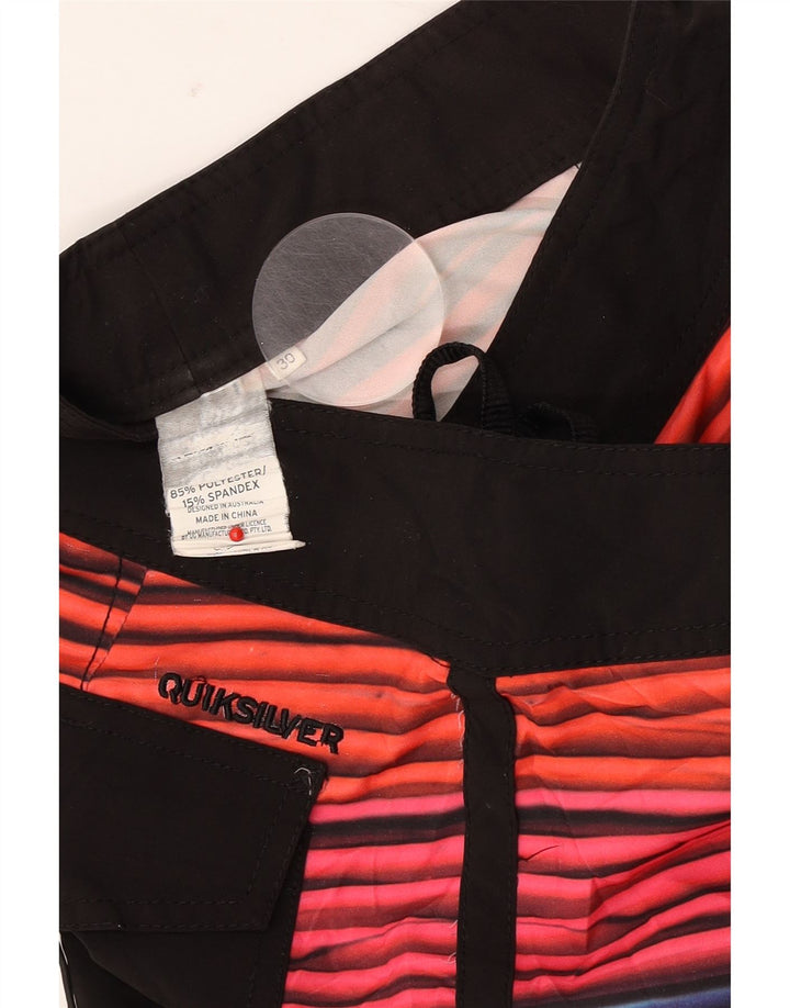 Bañador Quiksilver Hombre Mediano Poliéster Rayas Multicolores