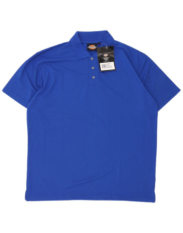 Polo Dickies Hombre XL Poliéster Azul