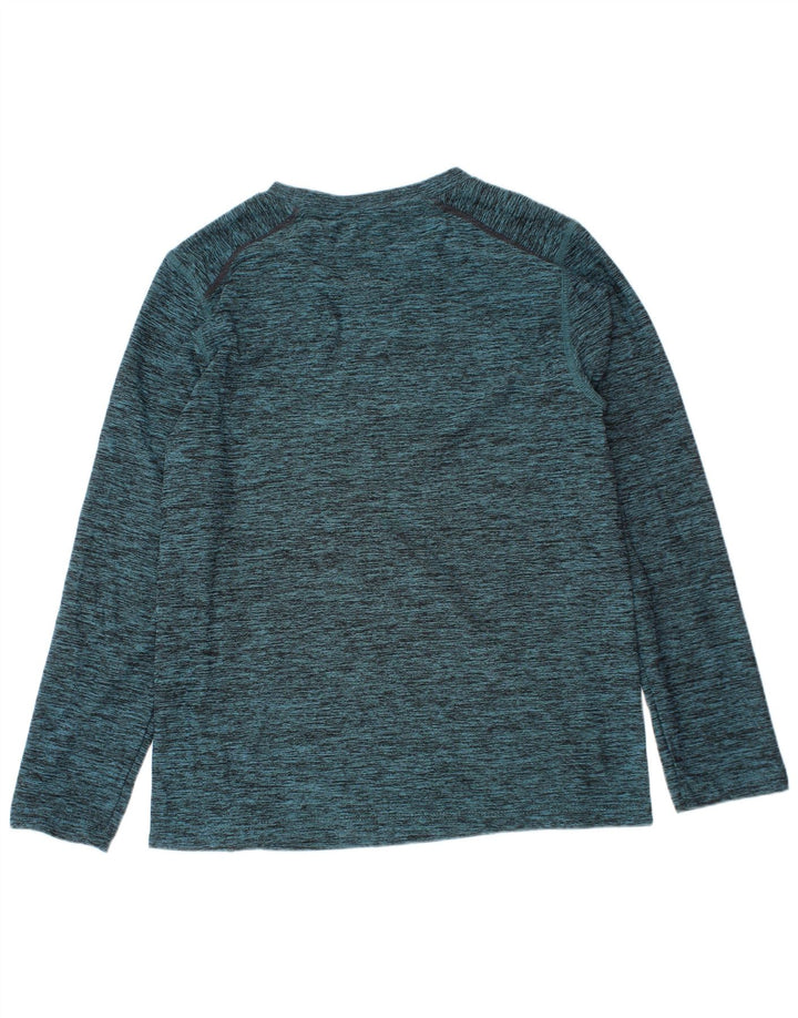 Russell Athletic Camiseta de manga larga para niño 7-8 años Medio verde moteado