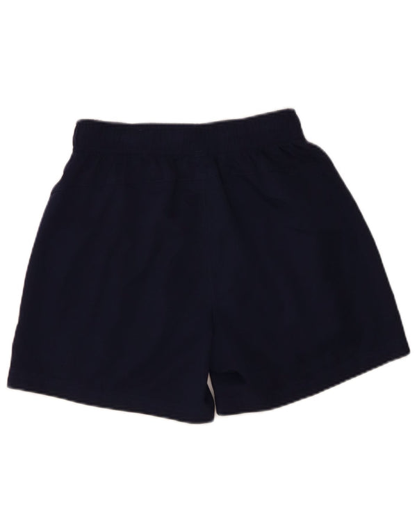 Puma Pantalones cortos deportivos para mujer UK 10 Small Azul marino Poliéster