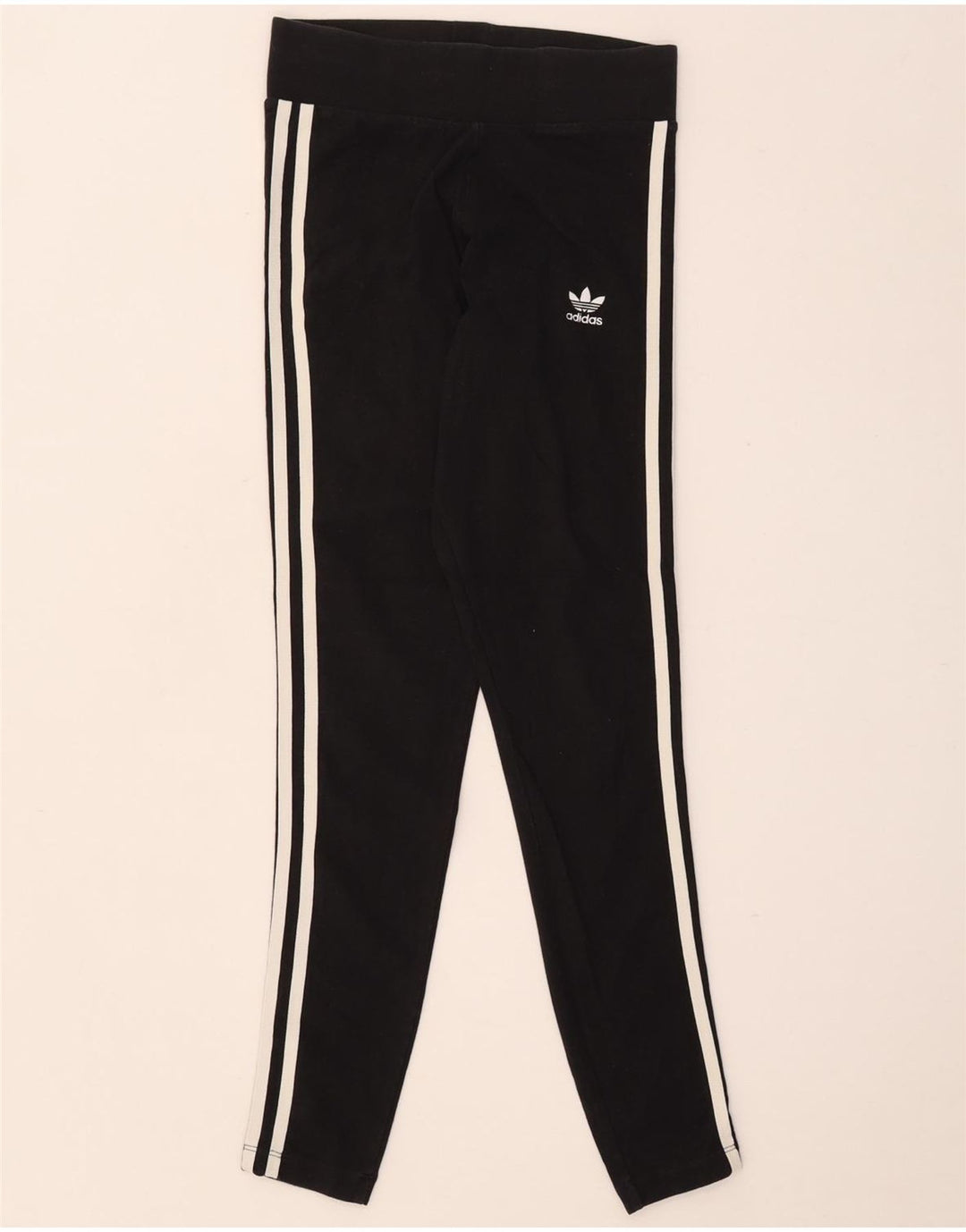 Adidas Leggings para mujer Reino Unido 8 Pequeño Algodón Negro