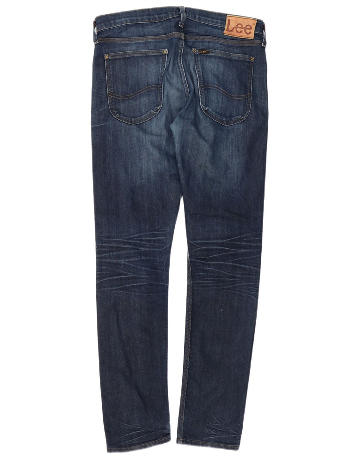 LEE Hombre Luke Slim Jeans W32 L32 Algodón Azul