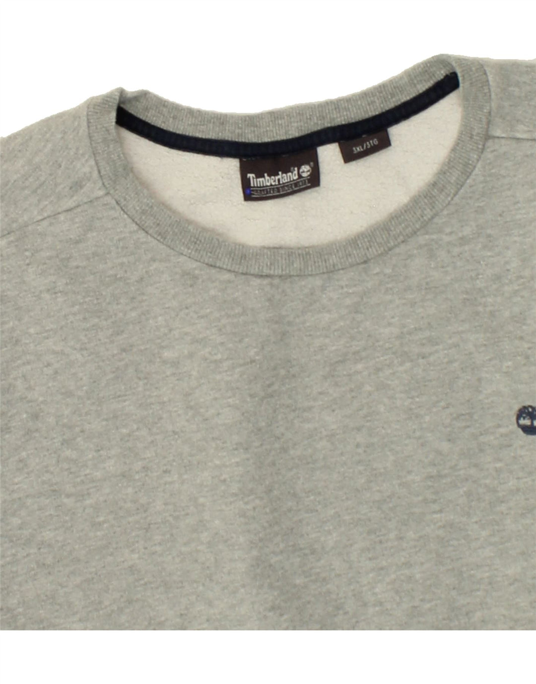 TIMBERLAND Sudadera Hombre Jumper 3XL Gris Algodón