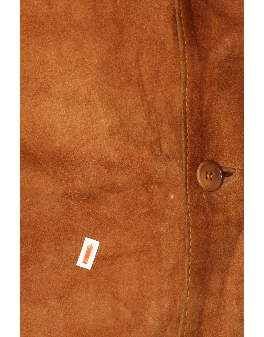 VINTAGE Chaqueta de ante para hombre IT 52 XL Cuero beige