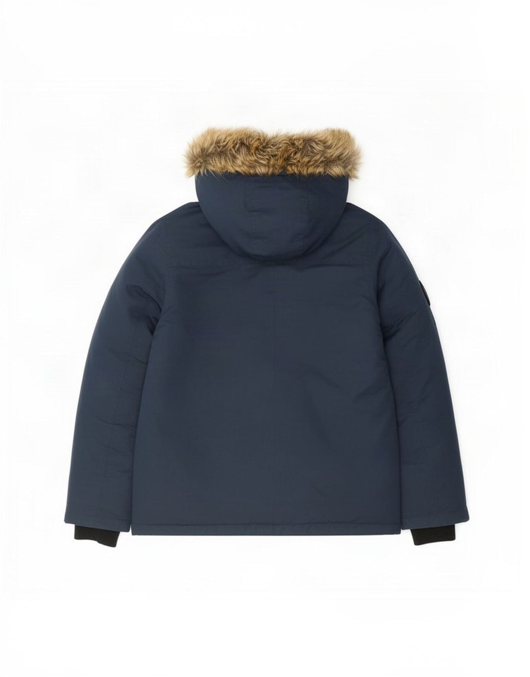 Diesel Chaqueta Acolchada Con Capucha Niño 13-14 Años Azul Marino Poliéster