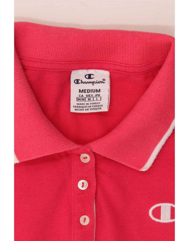 Champion Polo Mujer UK 12 Mediano Rosa