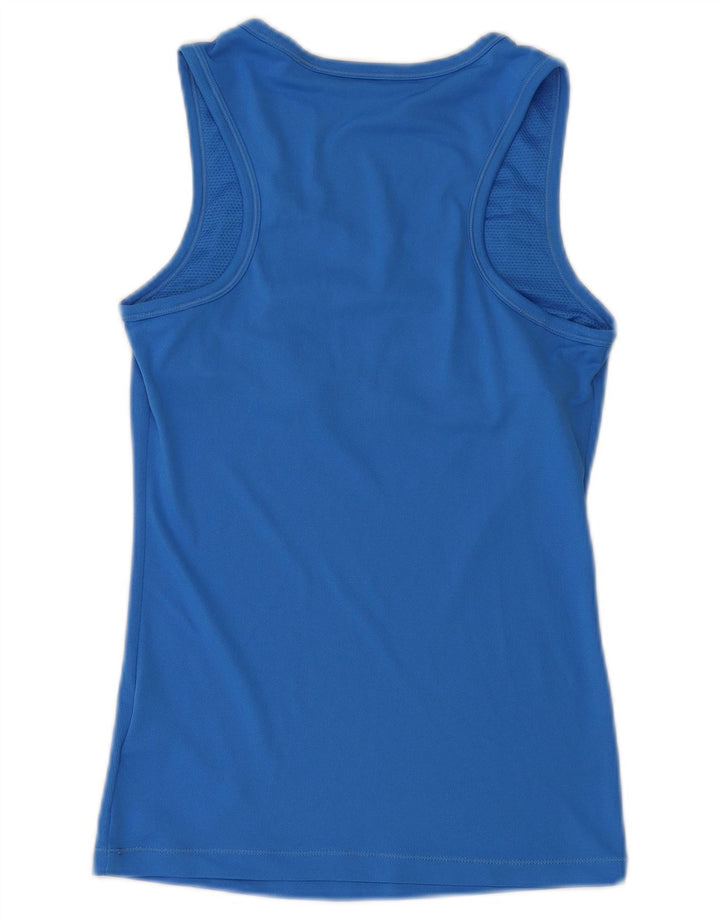 Nike Mujer Chaleco Top UK 8 Pequeño Azul Poliéster