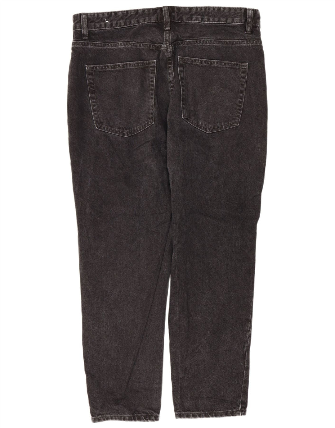 Zara Hombre Vaqueros Tapered W34 L26 Algodón Negro