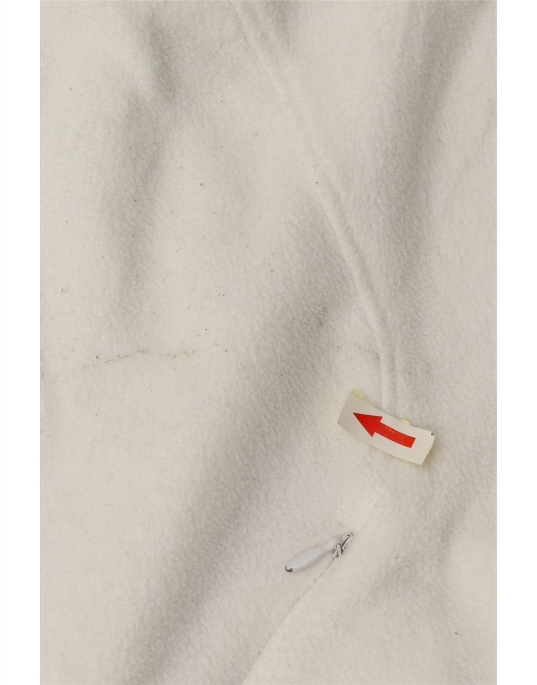 Marks & Spencer Chaqueta polar para mujer UK 44 Grande Poliéster blanco