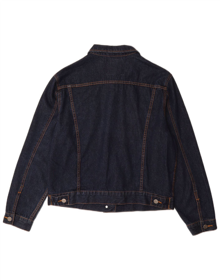 John Baner Chaqueta vaquera para mujer Reino Unido 16 Grande Algodón azul marino