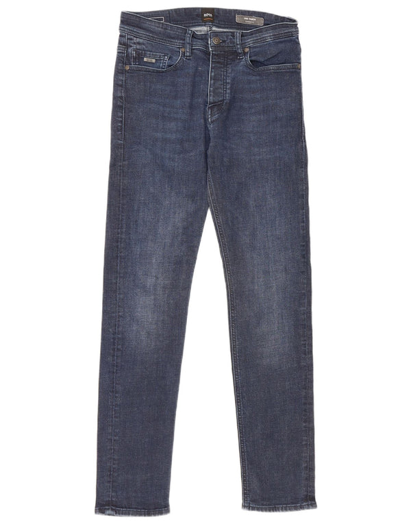 Vaqueros Hugo Boss Mujer Taber Tapered W30 L32 Algodón Azul