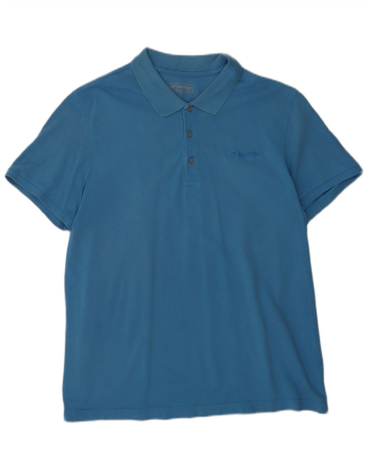 LOTTO Polo Hombre 2XL Azul