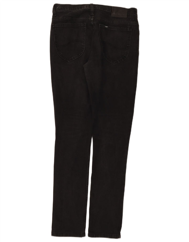 Vaqueros ajustados para hombre Lee W32 L33 Algodón negro