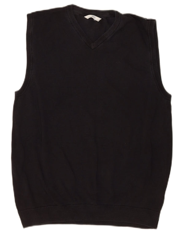 Marks & Spencer Camiseta sin mangas para niño 14-15 años Algodón negro