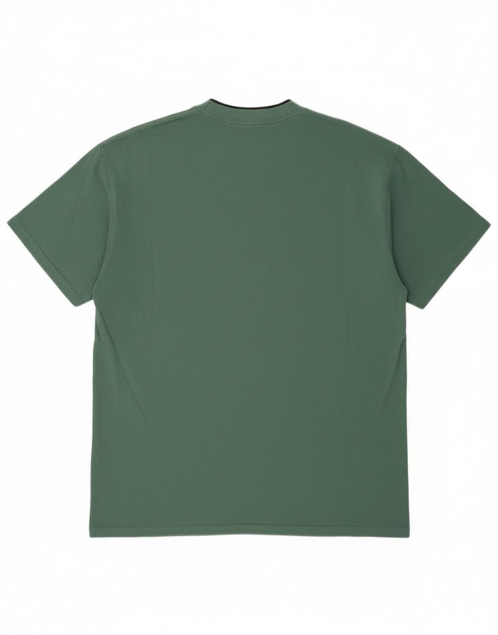 Camiseta Nike Hombre Top Grande Verde Algodón