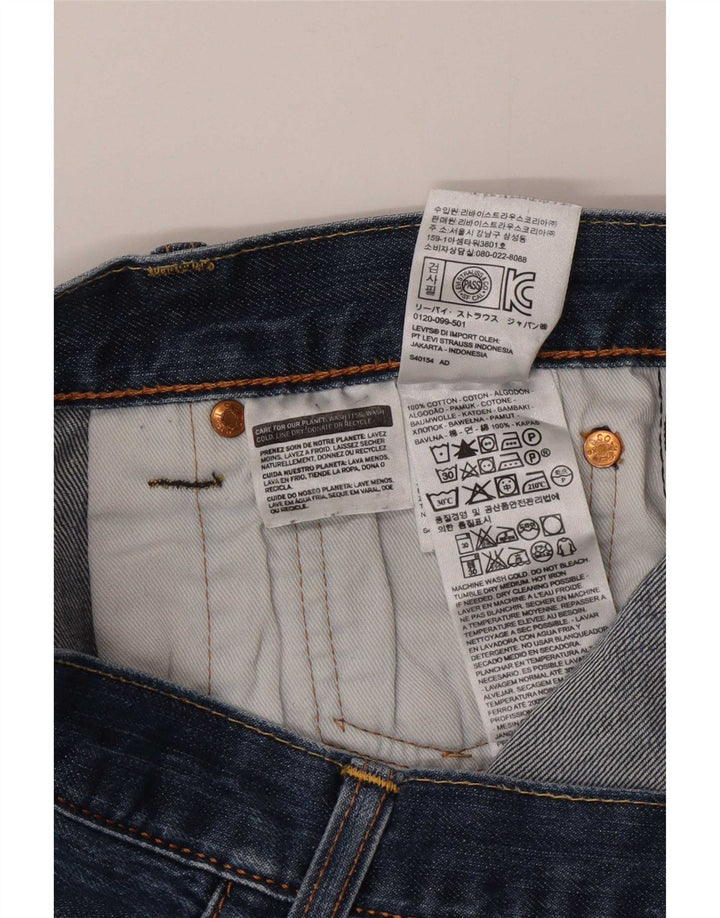 Vaqueros Levi's Hombre Rectos W32 L30 Algodón Azul