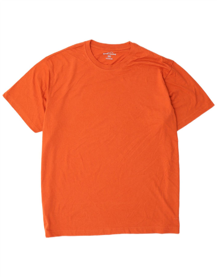 EDDIE BAUER Camiseta para hombre Top 2XL Naranja Algodón