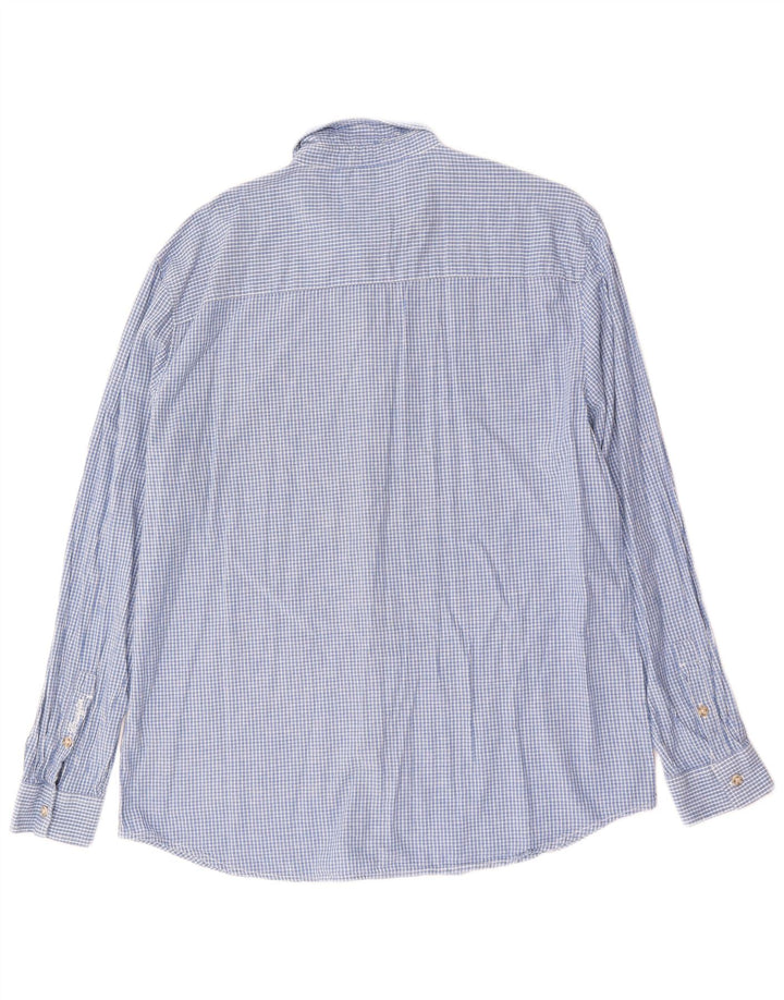 Wrangler Camisa De Hombre 2XL Algodón A Cuadros Azul