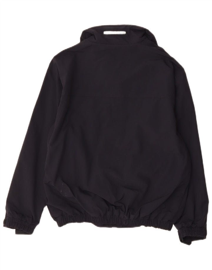 Slam Chaqueta impermeable gráfica para niños 14-15 años Nylon azul marino