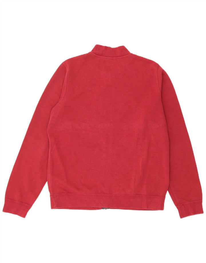 Nike - Chaqueta de chándal para hombre, talla grande, algodón rojo