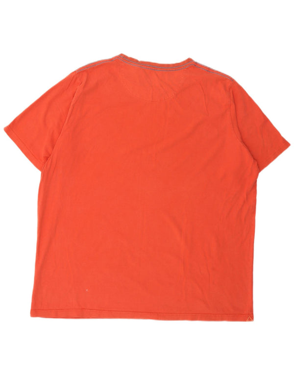 Camiseta para hombre Fat Face Top 2XL Naranja Algodón