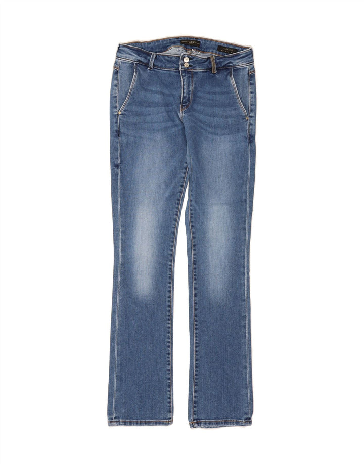 GUESS Womens Bootcut Jeans W29 L32 Blue Cotton Vintage Guess and Second-Hand Guess from Messina Hembry 