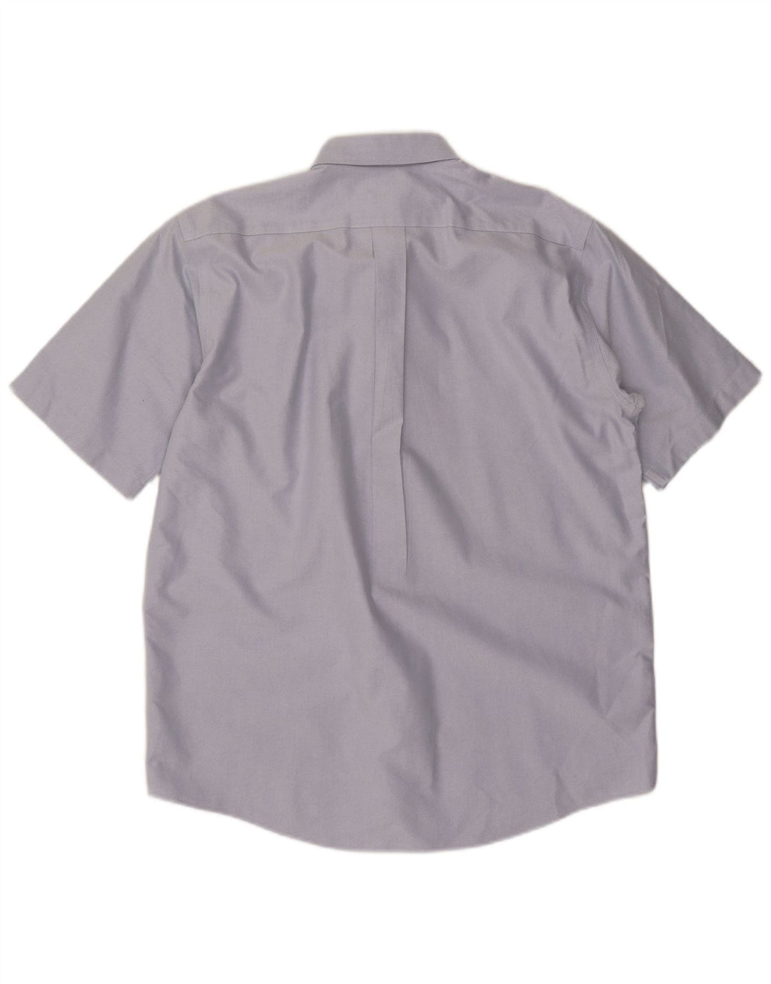 L.L.BEAN Camisa de manga corta de ajuste tradicional para hombre, talla 15 1/2, azul mediano