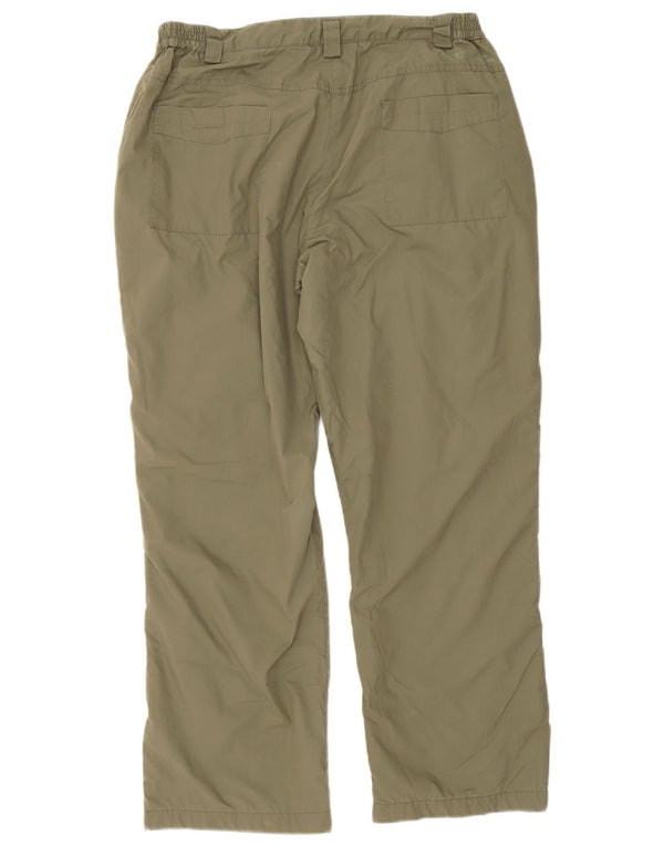Pantalones de senderismo para mujer Mountain Warehouse UK 40 Large W32 L28 Caqui