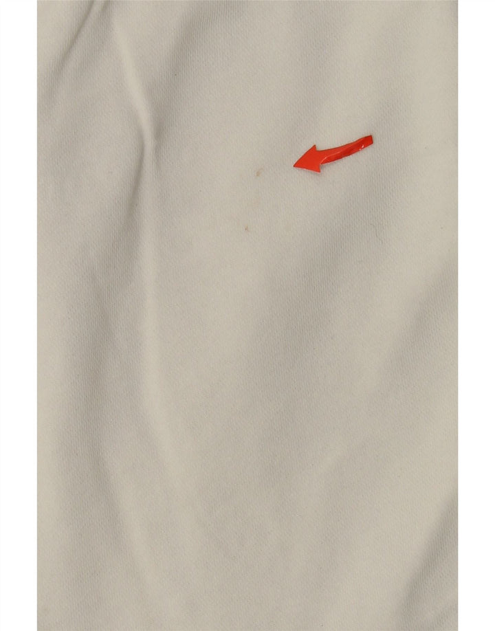 Pantalones cortos deportivos Nike de algodón color block en blanco mediano para hombre